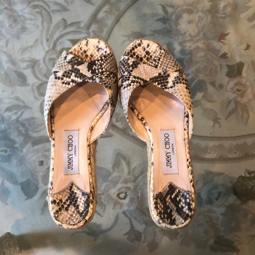 Jimmy Choo Python Wedge - image 3